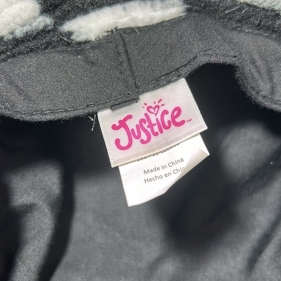 Cool Kid, JUSTICE, fuzzy checkerboard, bucket hat!! - Picture 5 of 9